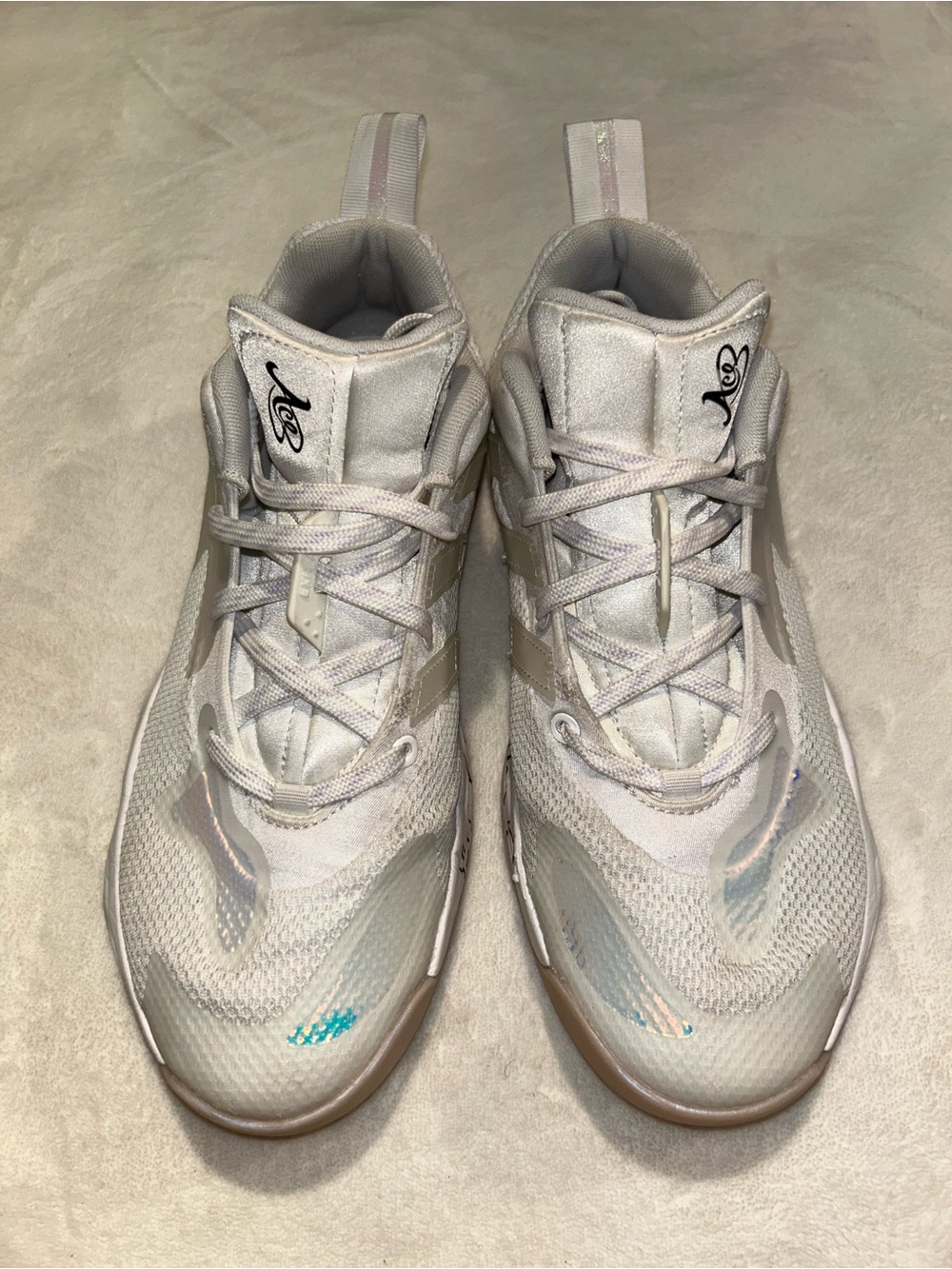 Adidas Exhibit A 'Cloud White' Candace Parker shoes - Picture 3 of 8